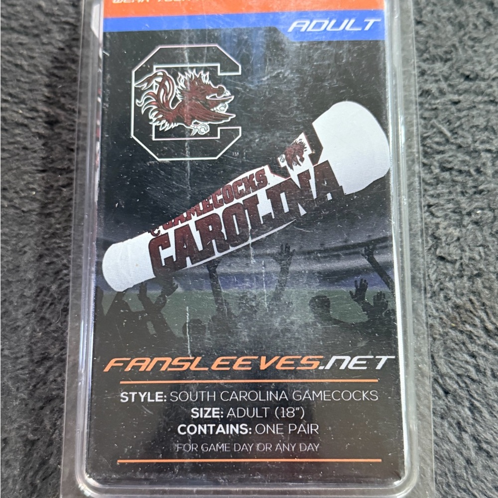 South Carolina Gamecocks Arm Sleeve - White